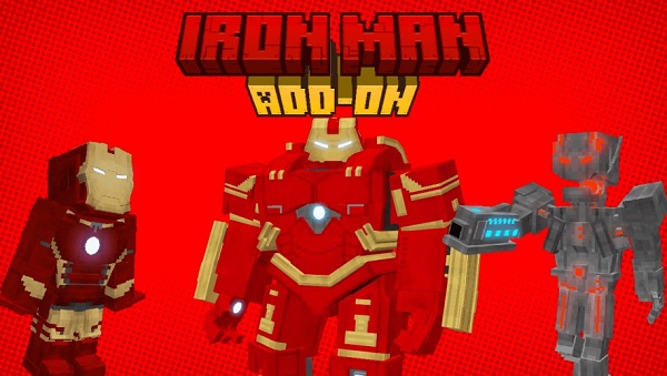 Iron Man Addon (1.20 ,1.19) MCPE/Bedrock - Minecraft PE & Mods