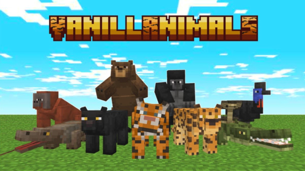 Vanill Animals Addon 1.20 - Minecraft PE/Bedrock Mods