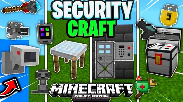 SecurityCraft Bedrock Addon (1.20) - Minecraft PE - Port of Java Mods