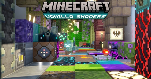 Vanilla PBR Shader (1.20) Minecraft PE - Deferred Lighting Rendering Pipeline Shaders