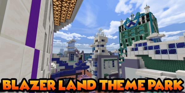 BlazerLand Theme Park Addon (1.20) - MCPE/Bedrock - Minecraft PE & Mods