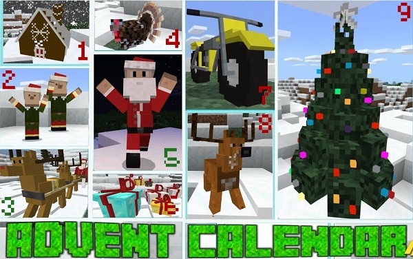 Christmas Advent Calendar Addon (1.20) - MCPE/Bedrock - Minecraft PE & Mods