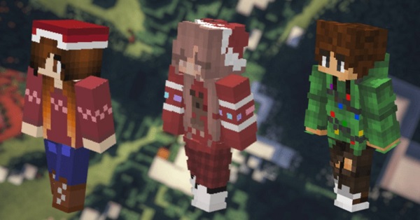 christmas skinpack minecraft mods pe 1