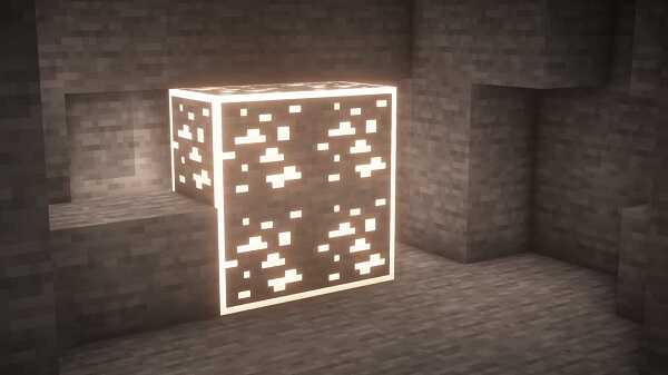 glowing ore minecraft download