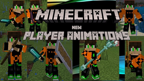 New Player Animation for Minecraft Pocket Edition 1.16