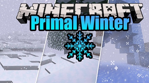 Primal Winter Addon 1.20 - Minecraft PE/ Ice Age, Apocalyptic Mods