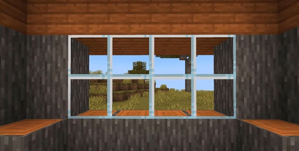 connected glass texture pack mcpe