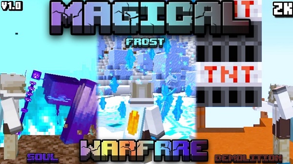 Magical Warfare Addon 1.20 - Minecraft PE/Bedrock Mods