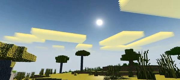 chill voxel shaders pack mcpe