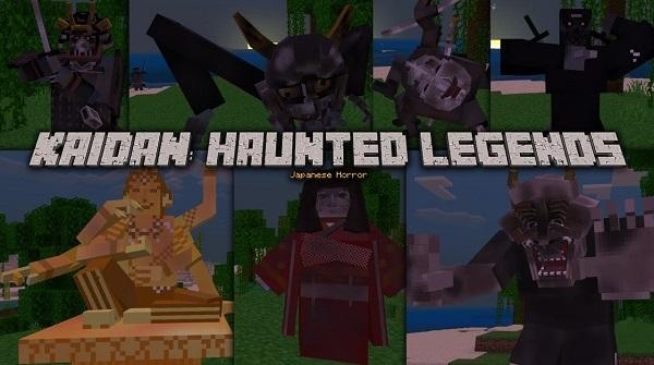 Kaidan: Haunted Legends Addon 1.20 - Minecraft PE/ Japanese Horror Mods