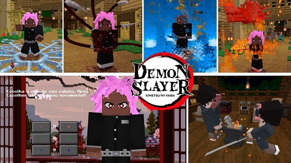 Demon Slayer ST Addon (1.20 ,1.19) - MCPE/Berock - Minecraft PE & Mods