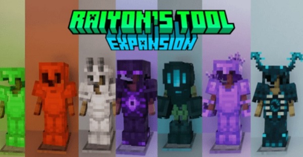 Raiyon’s Tools Expansion Addon (1.20) - Minecraft PE Compatible with Other Addon Mods