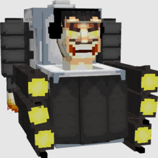 Skibidi toilet G-Man Minecraft Skin