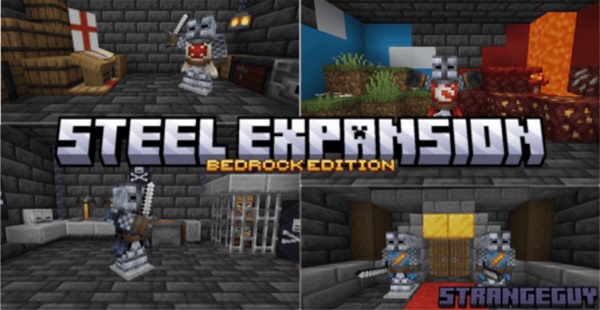 Steel Expansion Addon 1.20 - Minecraft PE/Bedrock Mods