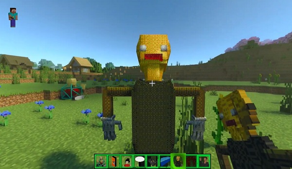 baldis basics revamped addon minecraft pe