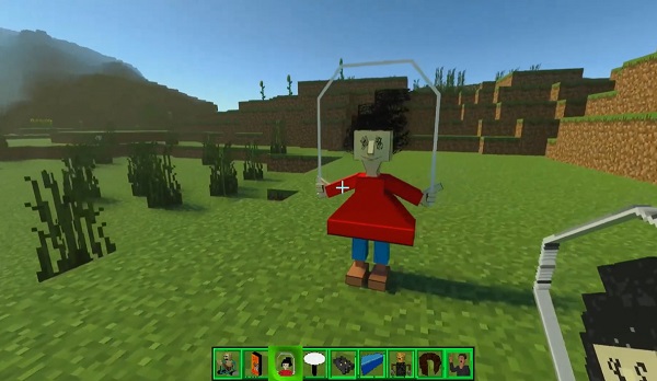 Baldi’s Basics Revamped Addon minecraft