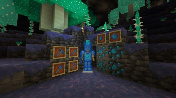 beyond the underground addon mcpe bedrock