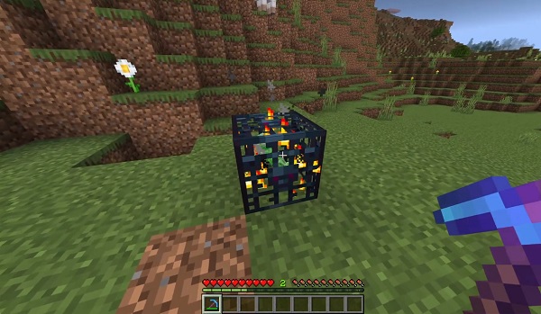 Silk Touch Spawners Addon mcpe