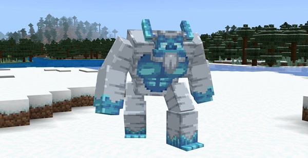 Yeti Boss Addon mcpe