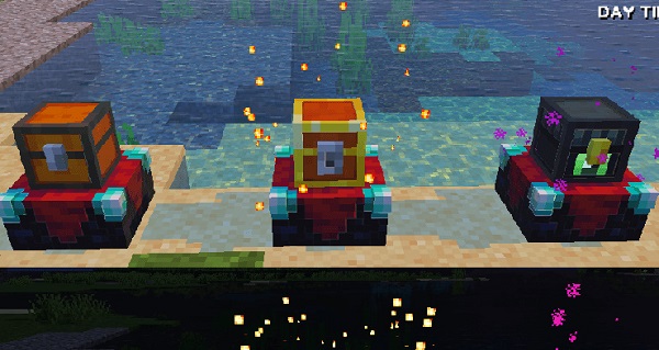 XP Chest Addon minecraft pe